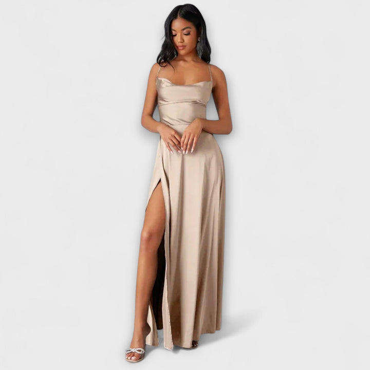 Nora | Robe de Soirée en Satin