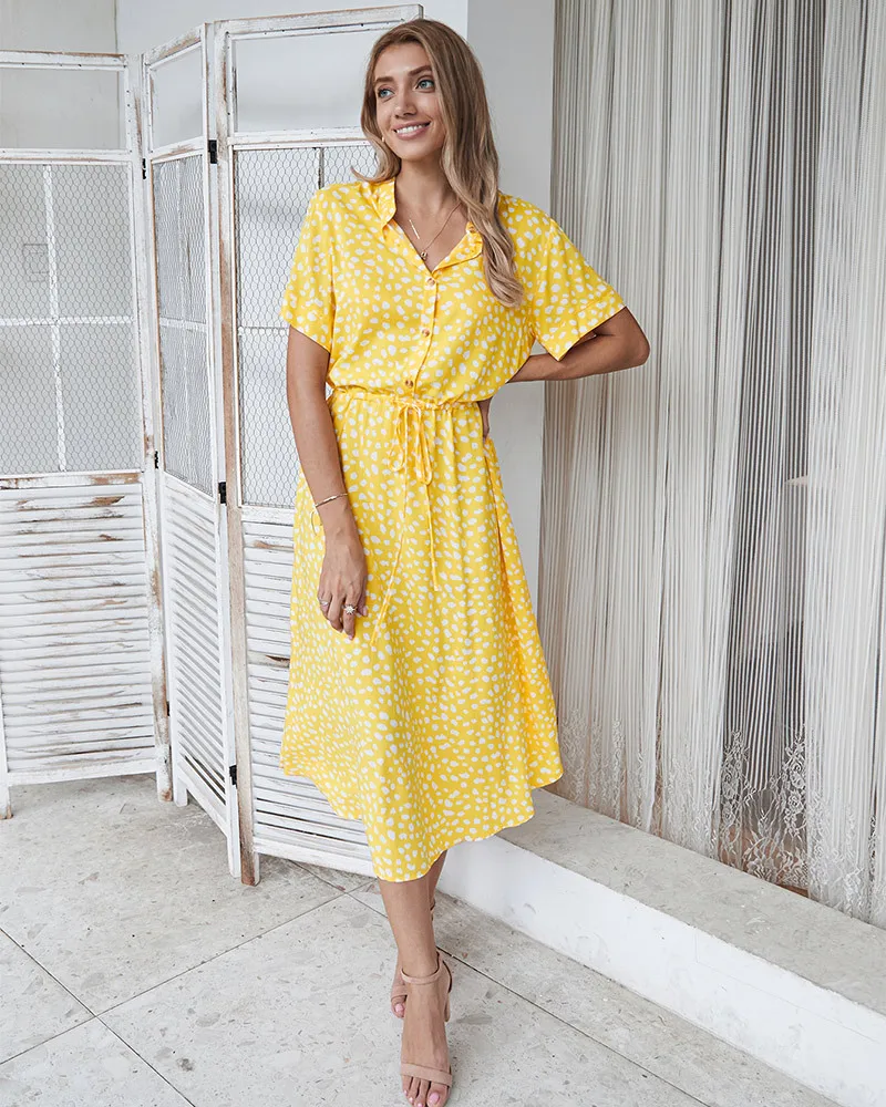 Luna | Robe d'été style chemise