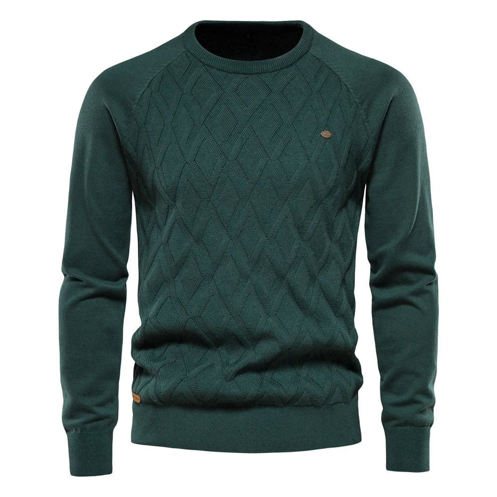 Luvare | Pull pour hommes à motif à carreaux