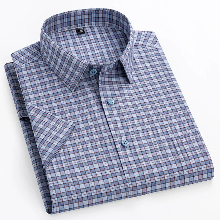 Luvare Paris - Chemise en Coton à Manches Courtes