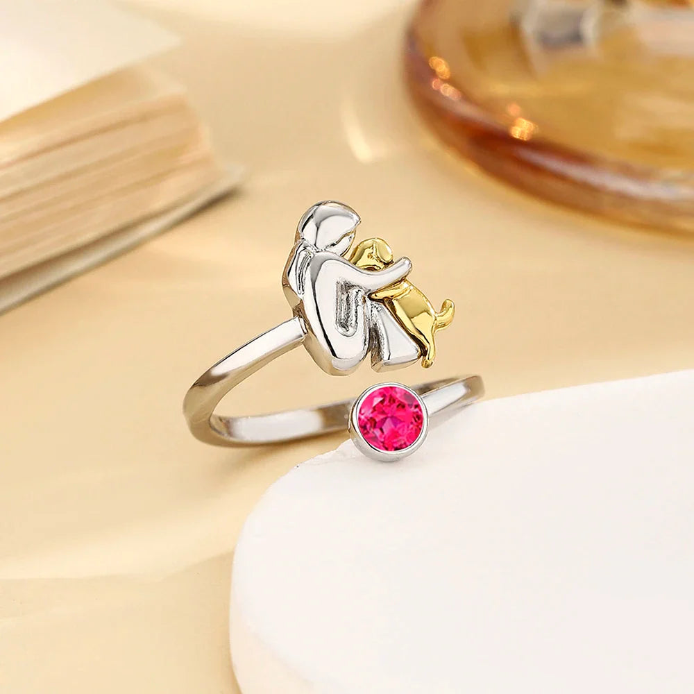 Luvare Paris™ | Bague avec icône de chien