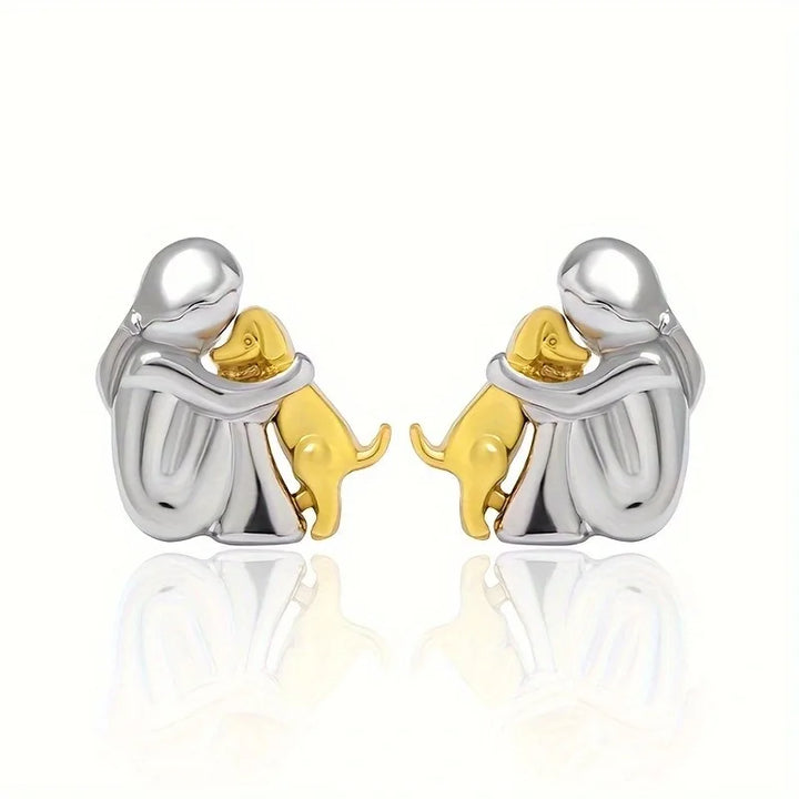 Luvare Paris™ | Boucles d'oreilles avec icône de chien