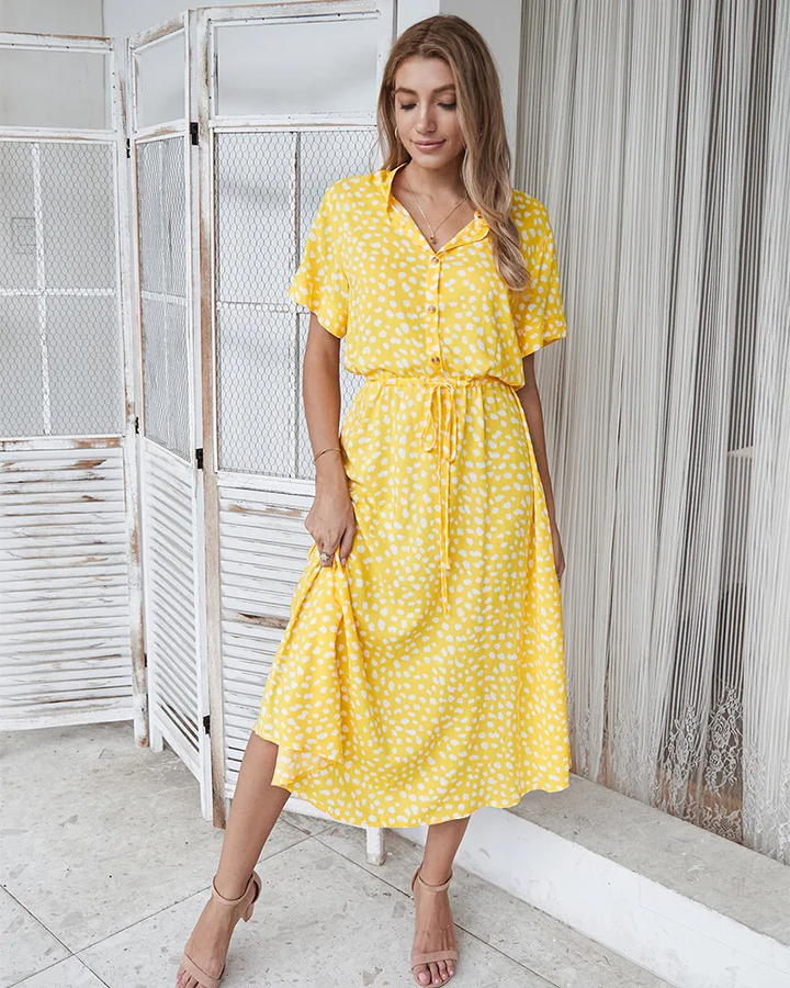 Luna | Robe d'été style chemise