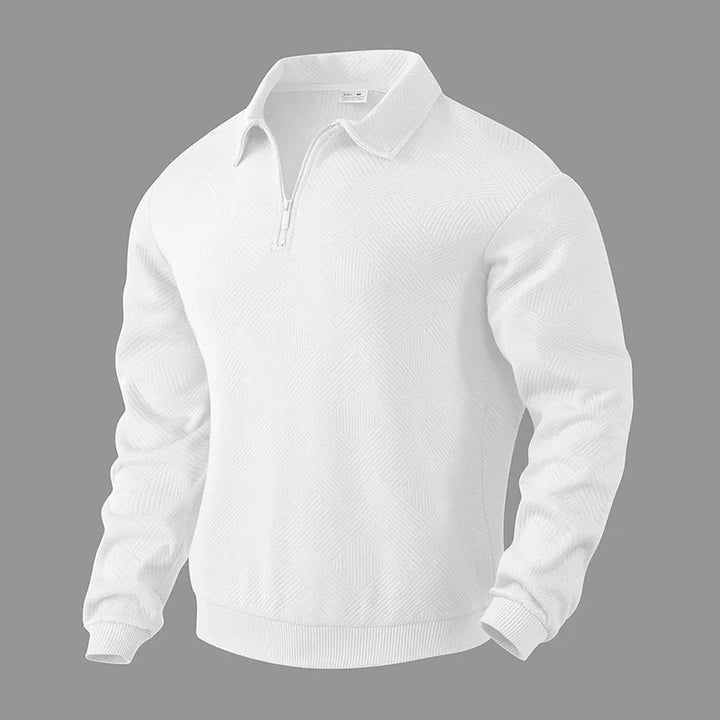 Nicolas™ | Polo pour hommes avec motif en chevrons