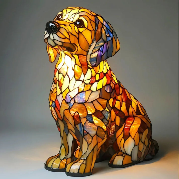 Figure de Golden Retriever Spirituel Lys
