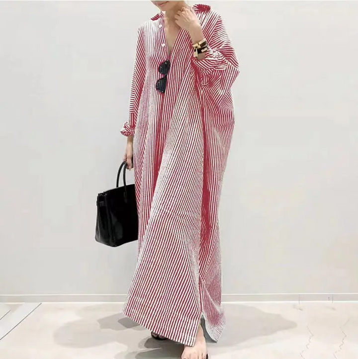 Luna | Robe chemise légèrement oversize