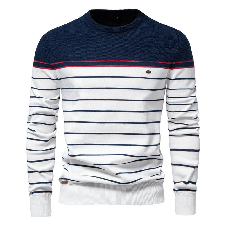 Luvare | Pull pour homme avec motif rayé