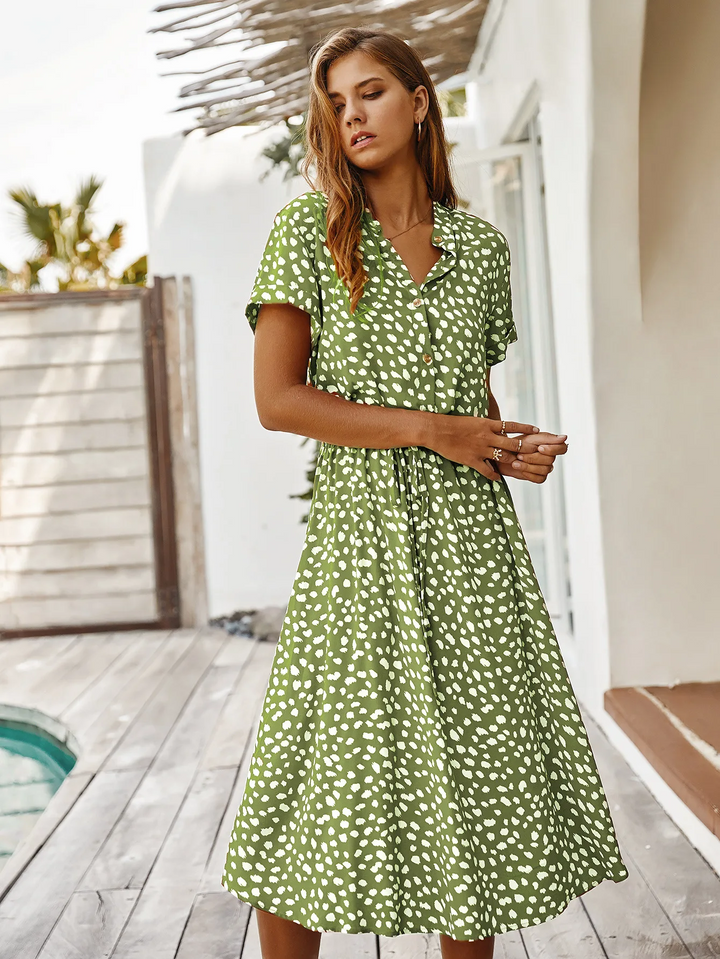 Luna | Robe d'été style chemise