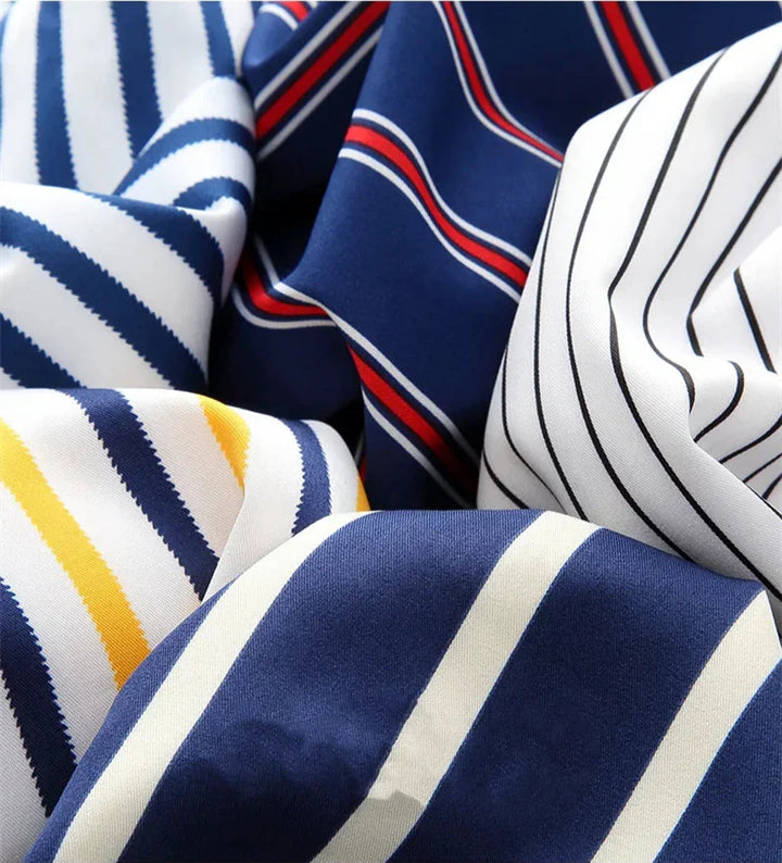 Luvare Paris - Chemise à Rayures Décontractée pour Hommes