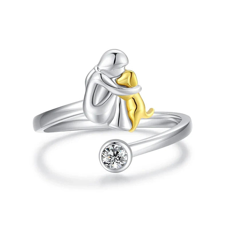 Luvare Paris™ | Bague avec icône de chien