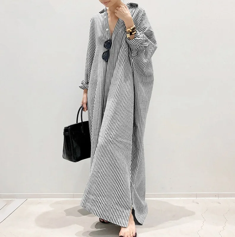 Luna | Robe chemise légèrement oversize