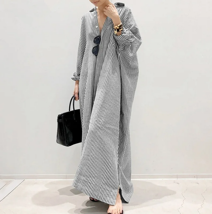 Luna | Robe chemise légèrement oversize