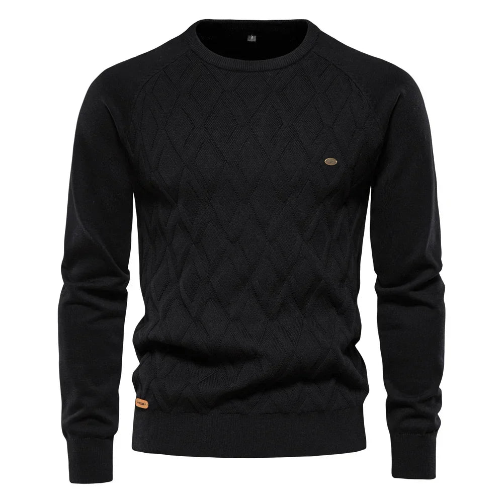 Luvare | Pull pour hommes à motif à carreaux