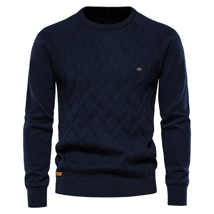 Luvare | Pull pour hommes à motif à carreaux