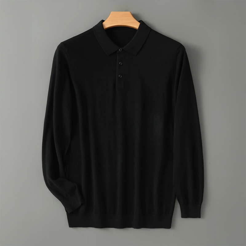 GENNARO | POLO EN 100% LAINE MERINO