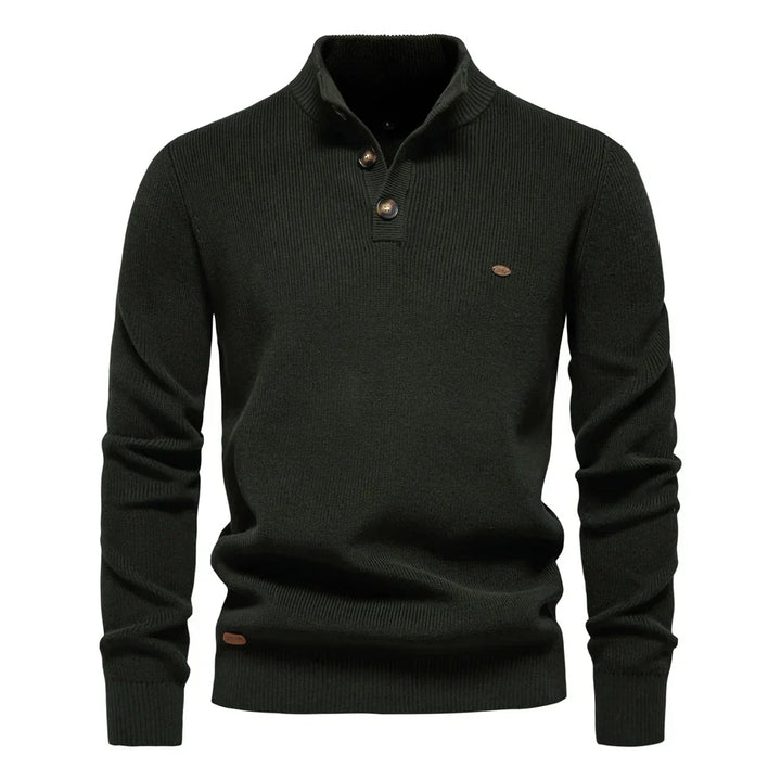 Luvare | Pull pour hommes avec design à boutons