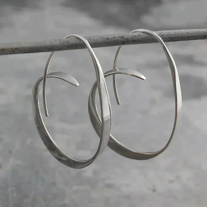 Boucles d'oreilles spirales délicieuses