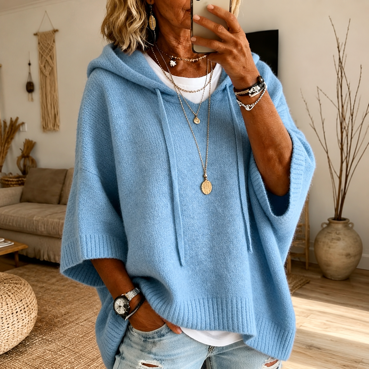Bleu ciel / 5XL