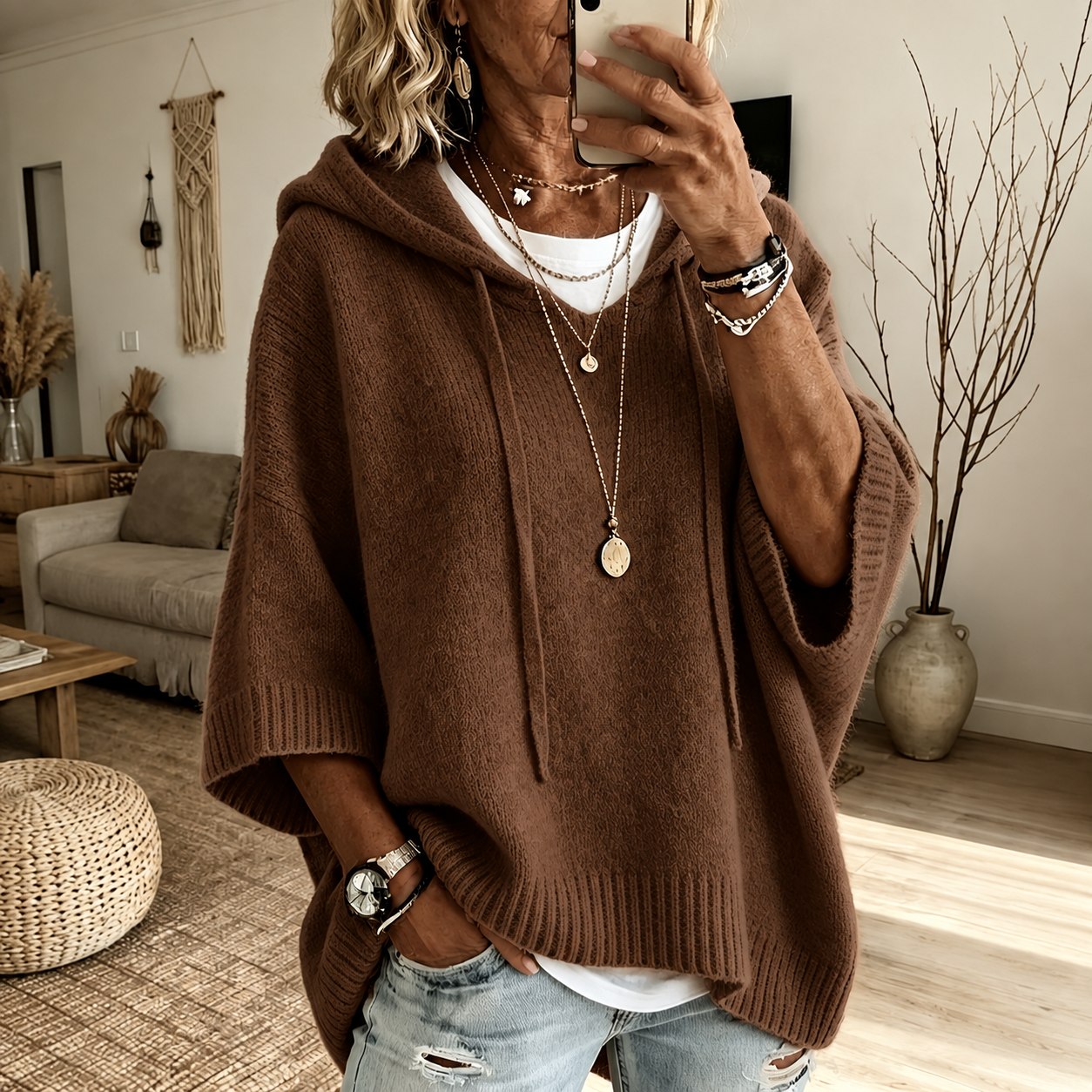 Marron / 5XL