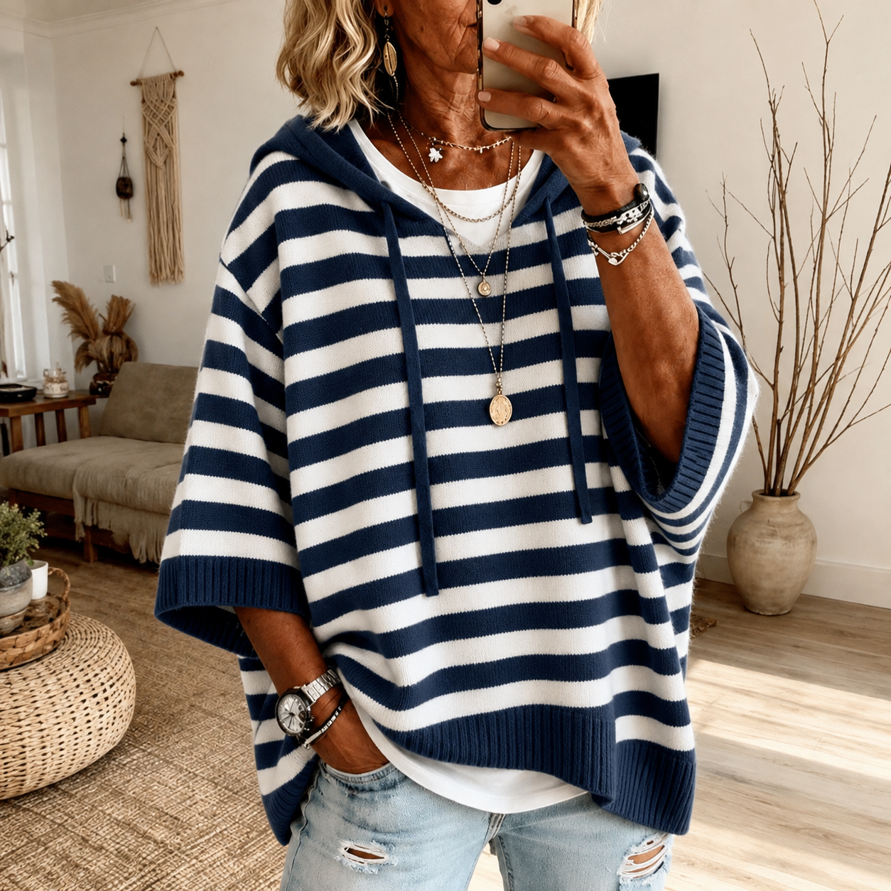 Bleu marine / 5XL