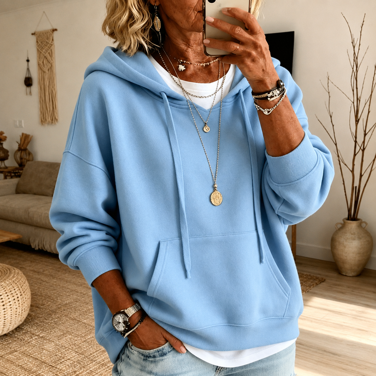 Bleu ciel / 5XL