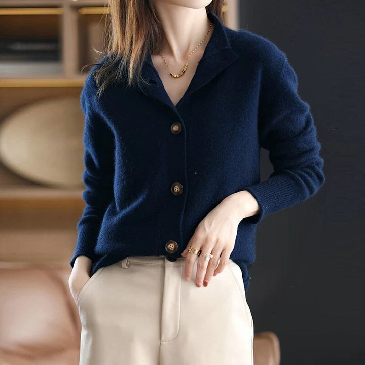 Solène™ – Cardigan en tricot de luxe