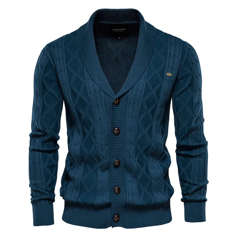 Luvare | Cardigan pour Hommes avec Fermeture à Boutons