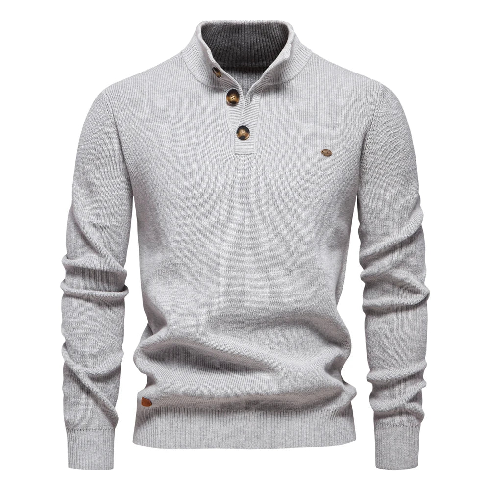 Luvare | Pull pour hommes avec design à boutons