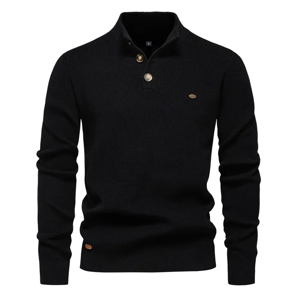 Luvare | Pull pour hommes avec design à boutons