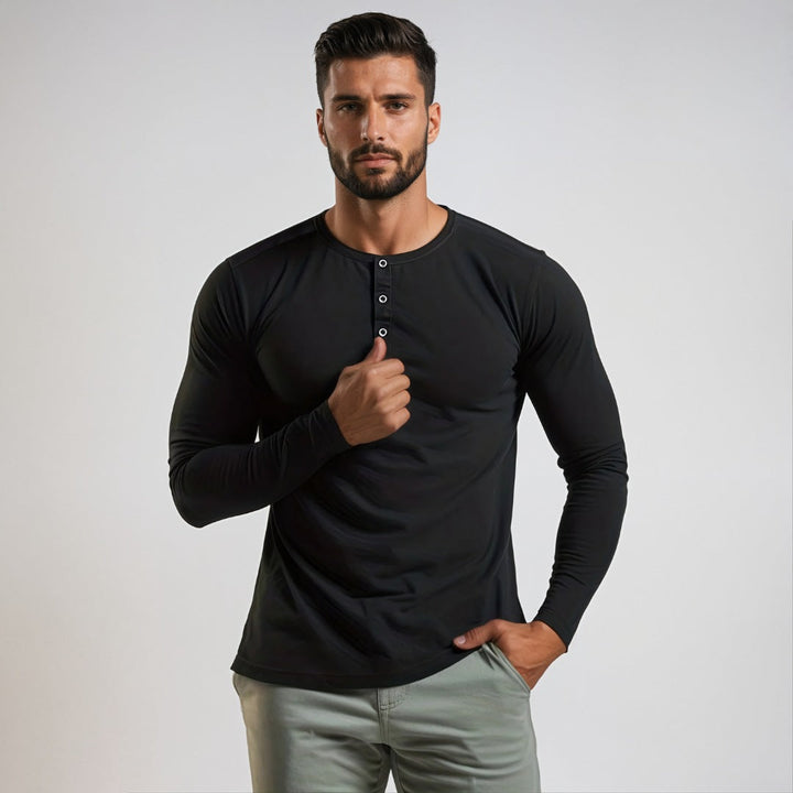 SANTIAGO | MUSCLE FIT MANCHES LONGUES