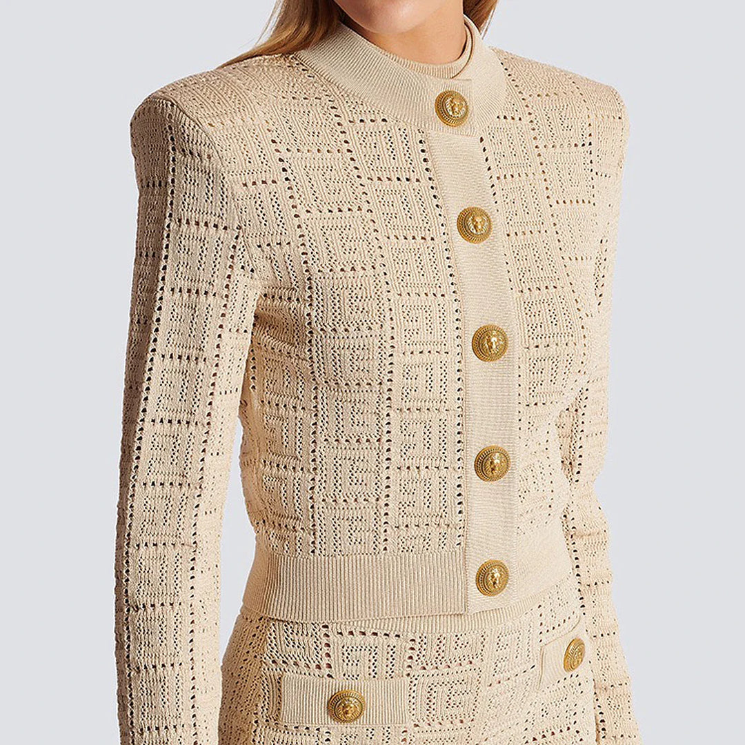 Claire | Élégant Cardigan Tricoté