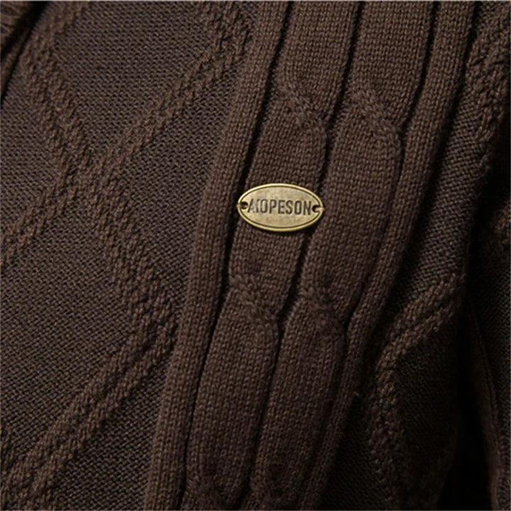 Luvare | Cardigan pour Hommes avec Fermeture à Boutons