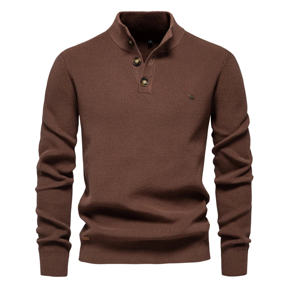 Luvare | Pull pour hommes avec design à boutons