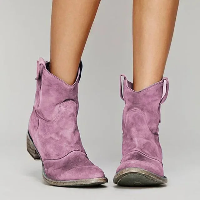 Luna | Bottes de cowboy style vintage