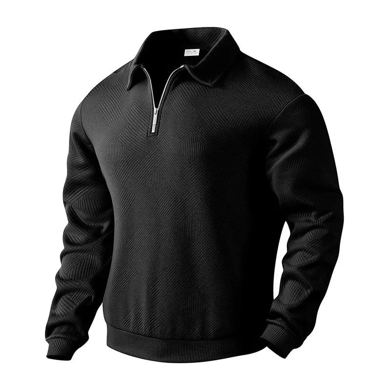Nicolas™ | Polo pour hommes avec motif en chevrons