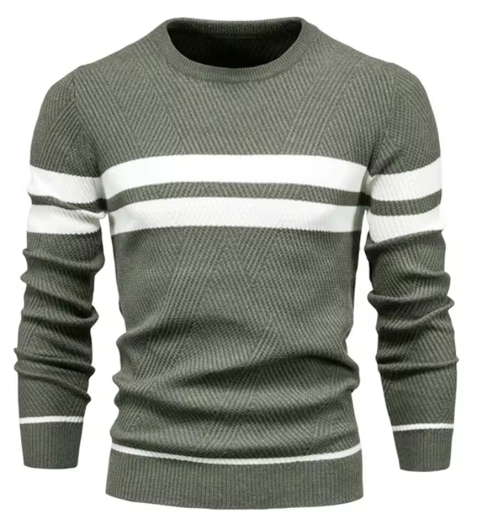 Luvare | Pull pour hommes élégant avec motif en chevrons