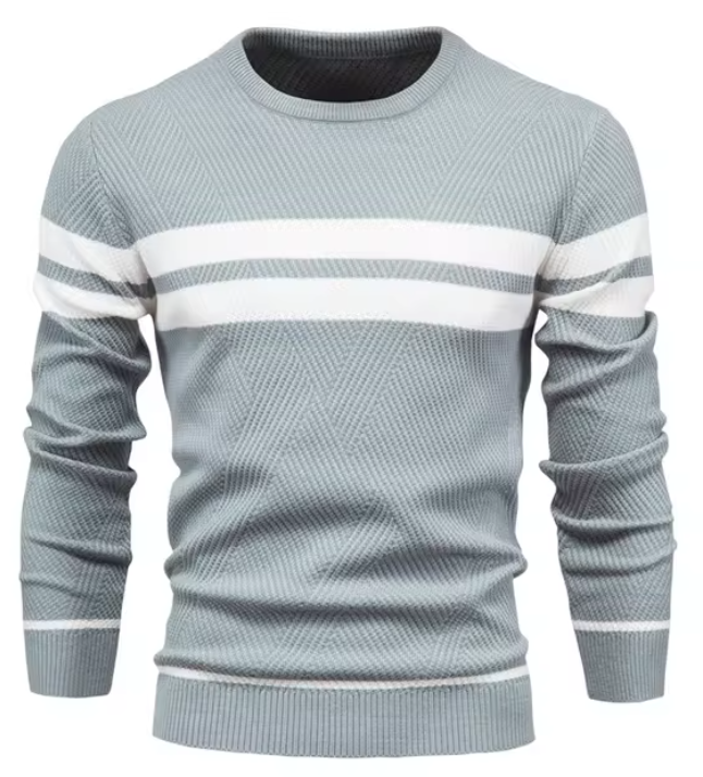 Luvare | Pull pour hommes élégant avec motif en chevrons
