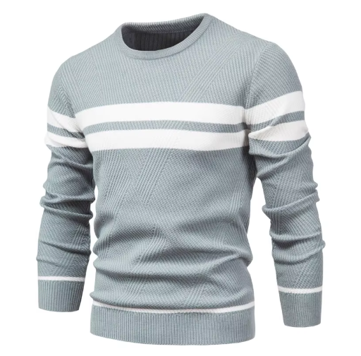 Luvare | Pull pour hommes élégant avec motif en chevrons