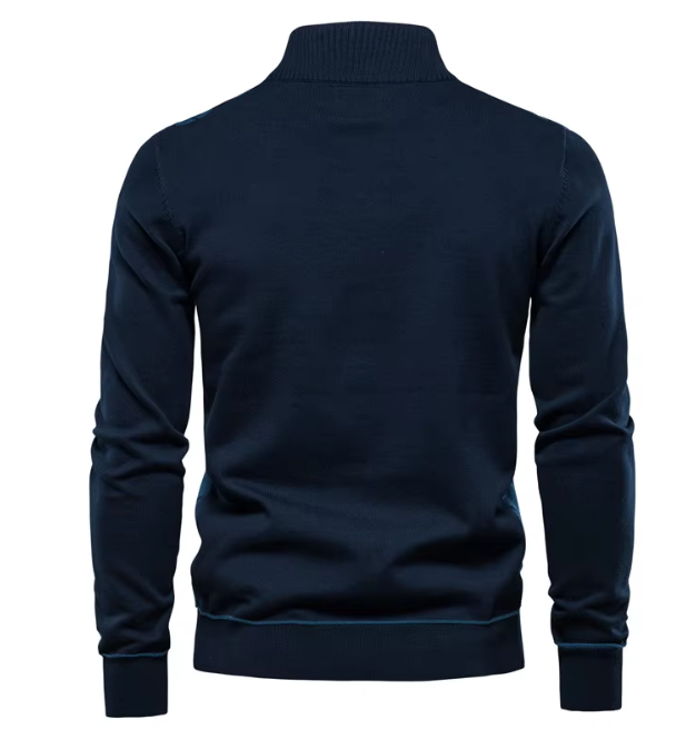 Luvare | Pull à col zippé pour hommes