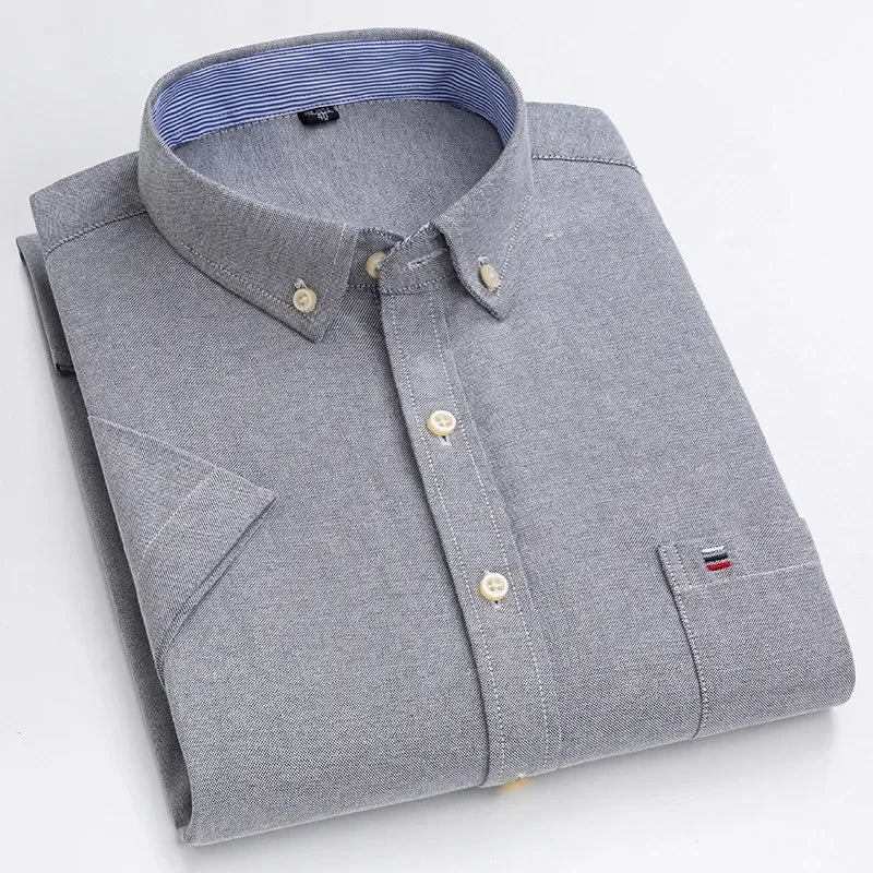 Luvare Paris - Chemise en Coton Élegante pour Homme