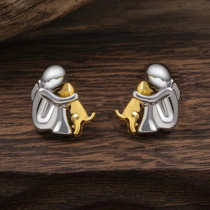 Luvare Paris™ | Boucles d'oreilles avec icône de chien
