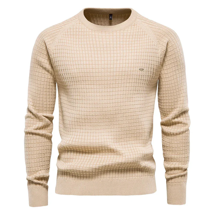 Luvare | Pull pour homme à motif carreaux