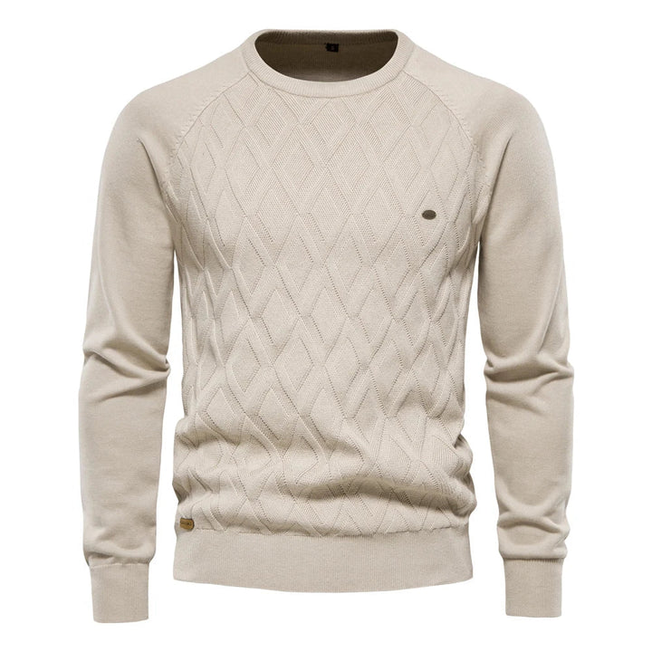 Luvare | Pull pour hommes à motif à carreaux