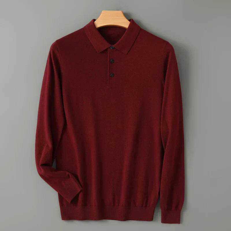 GENNARO | POLO EN 100% LAINE MERINO