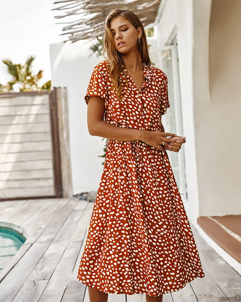 Luna | Robe d'été style chemise