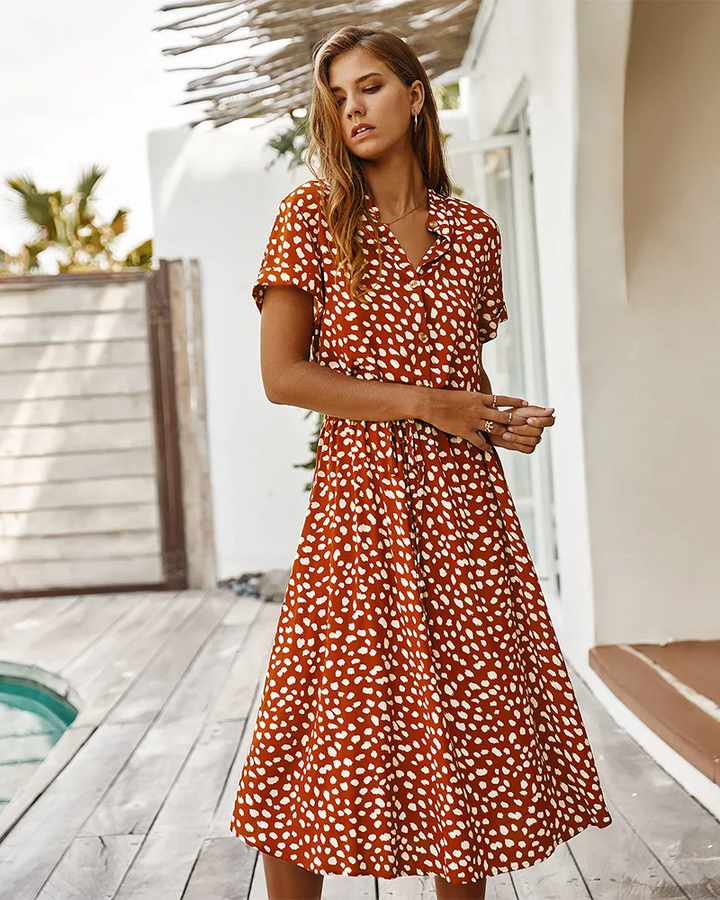 Luna | Robe d'été style chemise