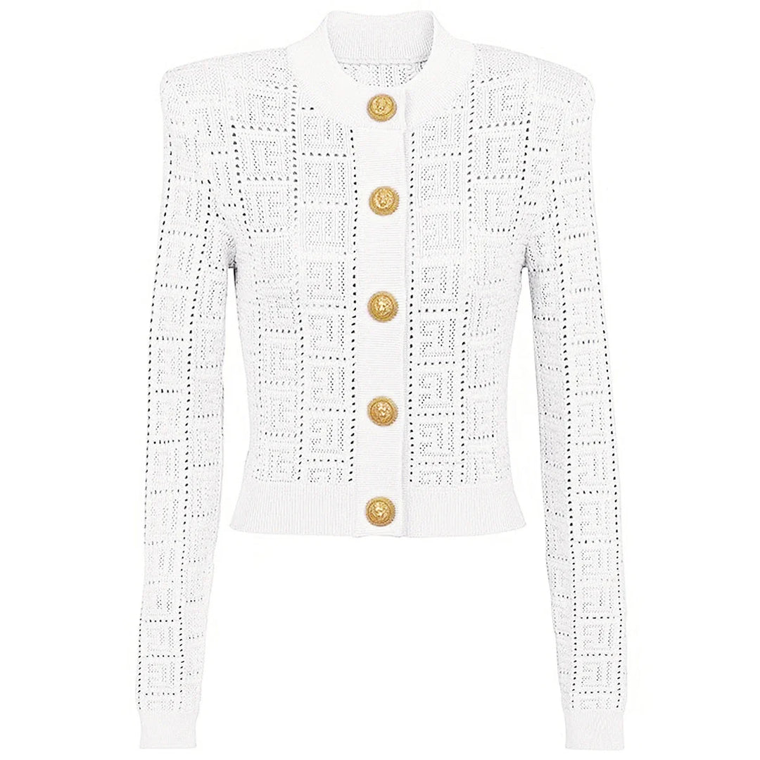 Claire | Élégant Cardigan Tricoté