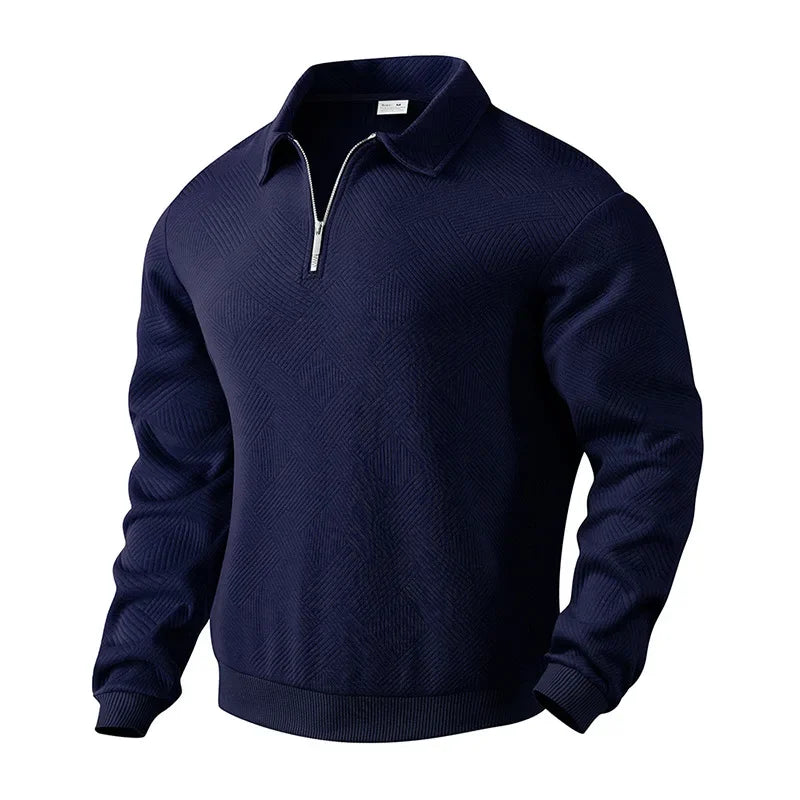 Nicolas™ | Polo pour hommes avec motif en chevrons