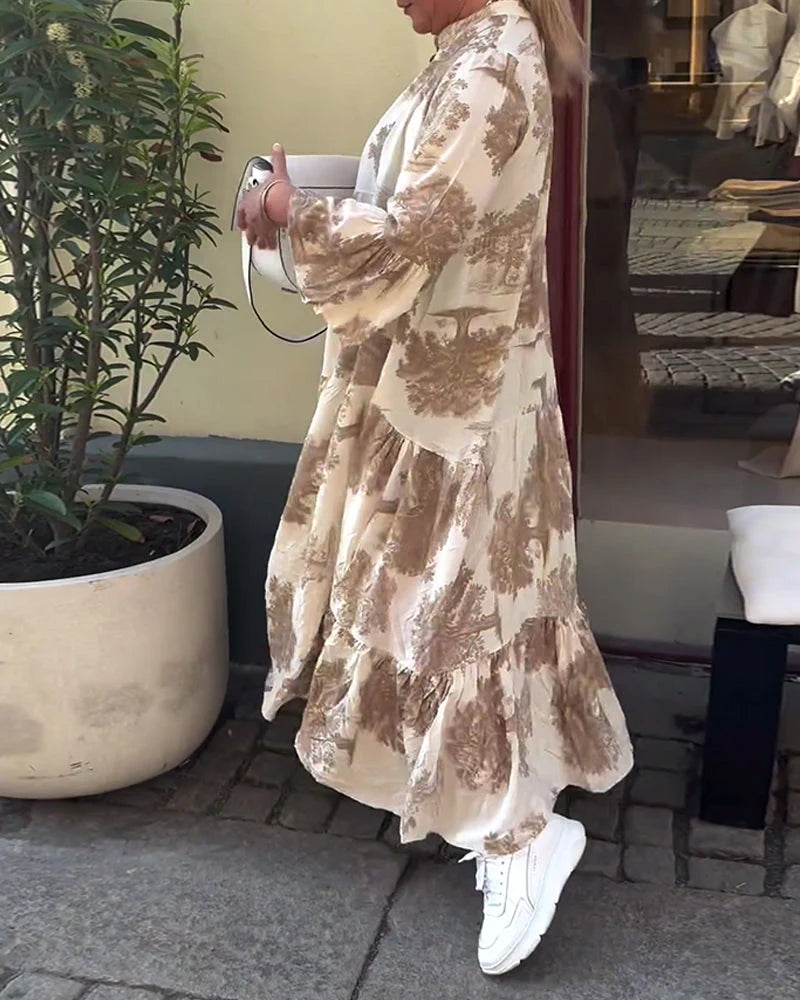 Luna | Robe élégante à coupe fluide
