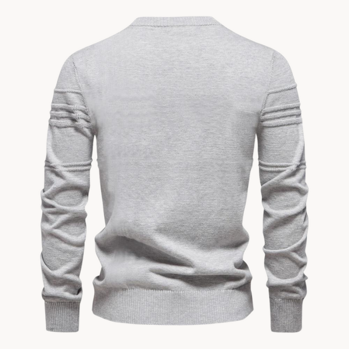 Luvare | Pull pour hommes élégant avec motif en losanges